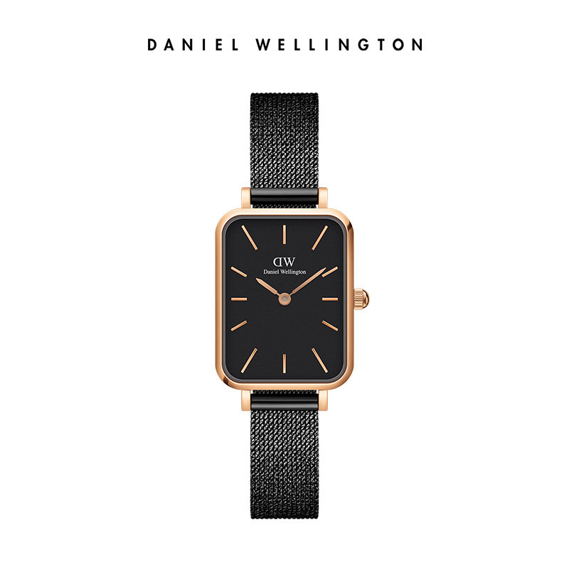 【薇娅同款】dw新品女简约复古小方表 DanielWellington海外欧美腕表