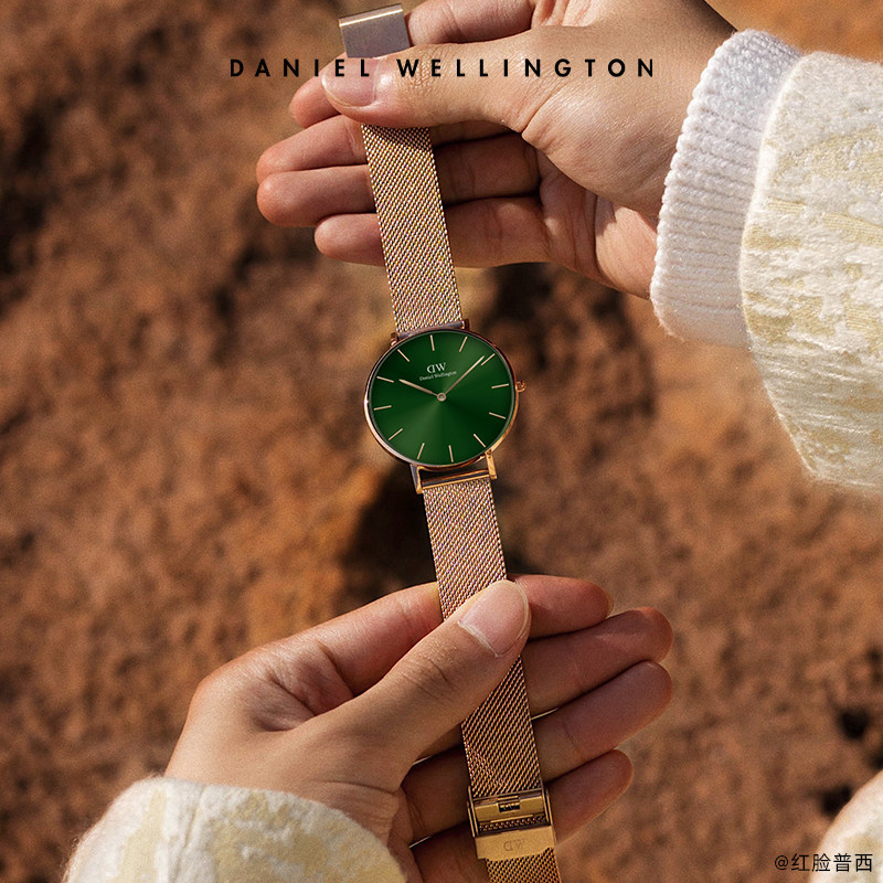 dw男顿幻彩36mm简约男石英表流金表 DanielWellington海外欧美腕表