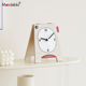 Mandeda clock creative ornaments living room TV cabinet niche table clock entry entrance table decorative clock