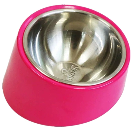 Super Hugp Diagonal Roth Root Dog Bowl Cat Food Basin Anti -Slip Pet