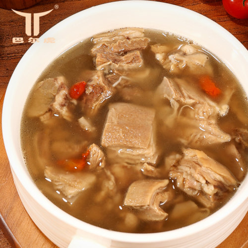 巴尔虎原汤羊肉加热即食羊肉汤羊肉火锅熟食非羊杂汤500g - 图1