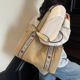 Casual large capacity commuter tote bag student handbag