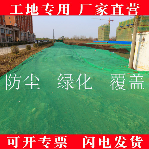 盖土网防尘网裸土覆盖网绿化盖煤网环保绿色建筑工地成都盖土网 - 图1