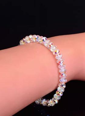 韩版大气时尚闪亮闺蜜手链甜美