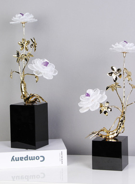 样板间轻奢电视柜摆件现代客厅玄关酒柜装饰品好寓意乔迁新居礼品