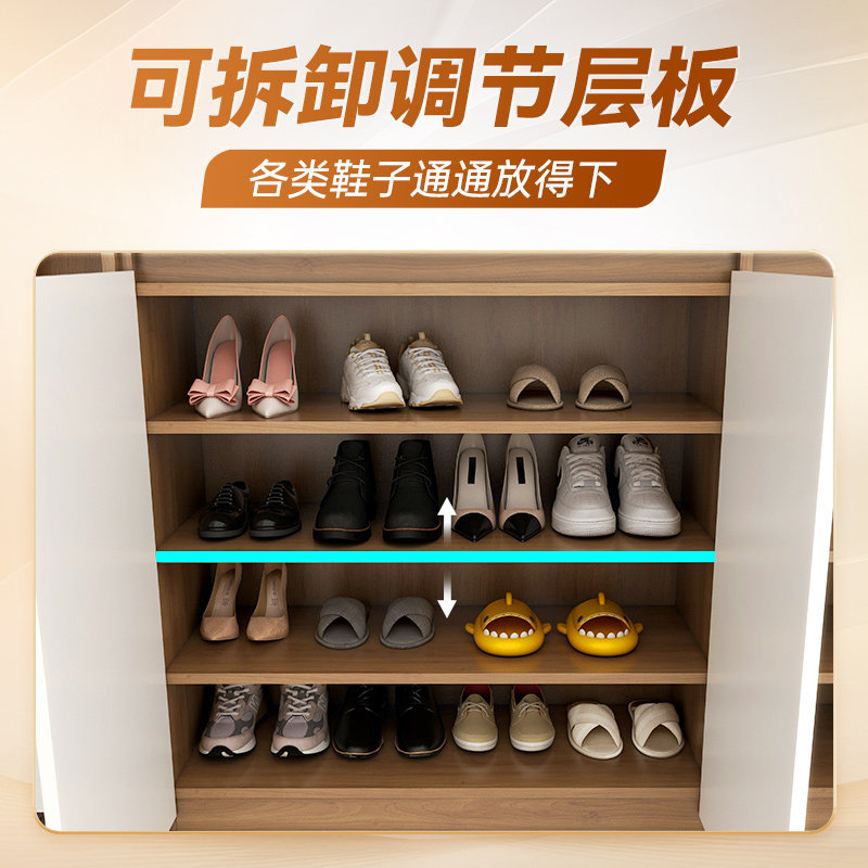 欧派轻定制鞋柜 家用门口入户鞋柜一体靠墙多层大容量收纳玄关柜,淘宝优惠券,粉丝福利购,淘宝优惠卷