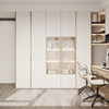 Oppein Cream Style Wardrobe Customized ENF Environmentally Friendly Sheet