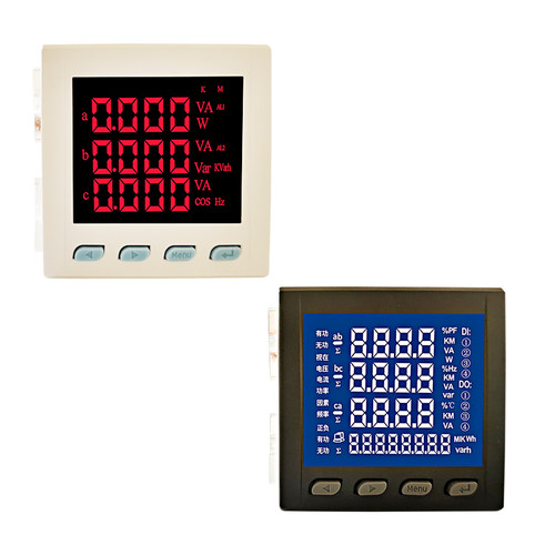 HR194U-2K4  HR194U-9K4  HR194U-3K4  HR194U-AK4三相数显电压表 - 图3