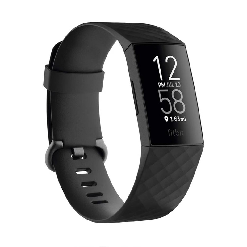 Fitbit Charge4 手环蓝牙健康心率监睡眠计步运动防水GPS定位手表 - 图0