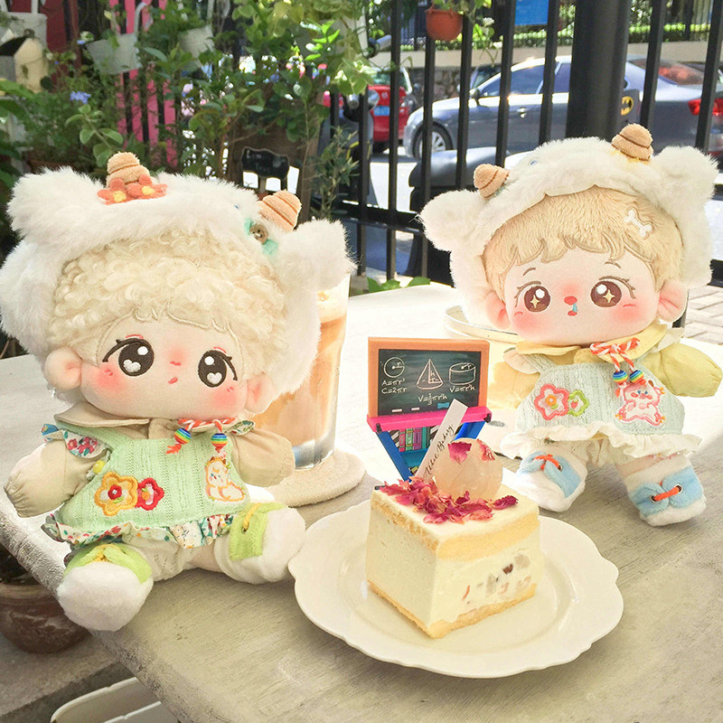 【爆款娃衣返场】海盐桃桃乳小西瓜家贩售机棉花娃衣15 20CM套装,淘宝优惠券,粉丝福利购,淘宝优惠卷