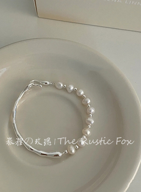 100SE女s925纯银珍珠无日韩