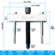 Crankshaft belt tray pulling horse air blade auto repair