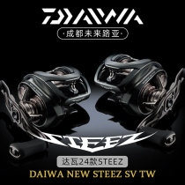 DAIWA da 100 million watt 24 new STEEZ SV TW history Dizzy pan with water drop wheels Four disciples Bass Teething