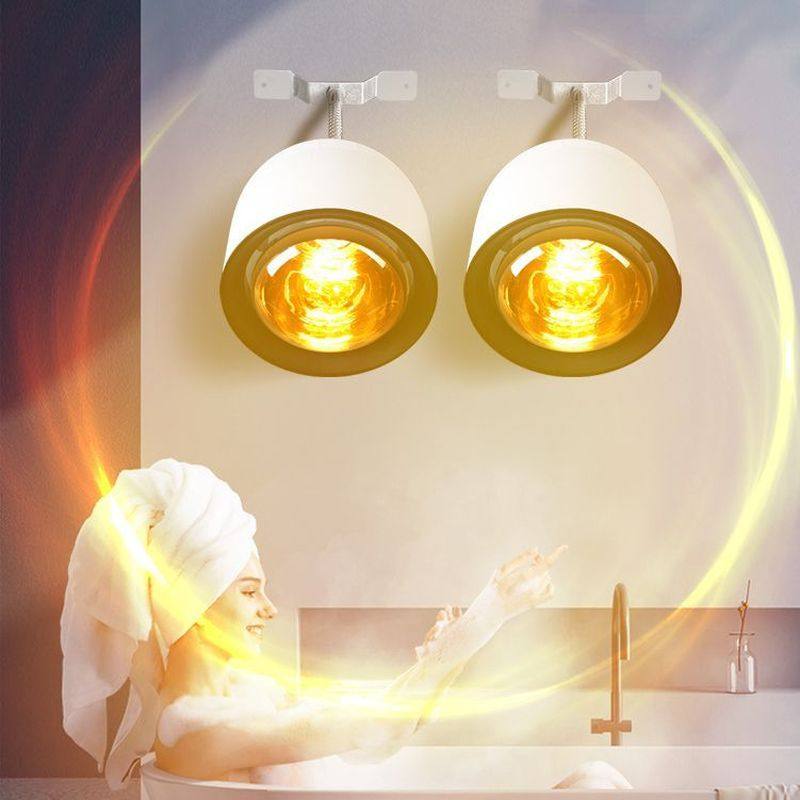 浴霸灯暖壁挂式360度调节卫生间单灯取暖灯泡浴室家用防水防爆,淘宝优惠券,粉丝福利购,淘宝优惠卷