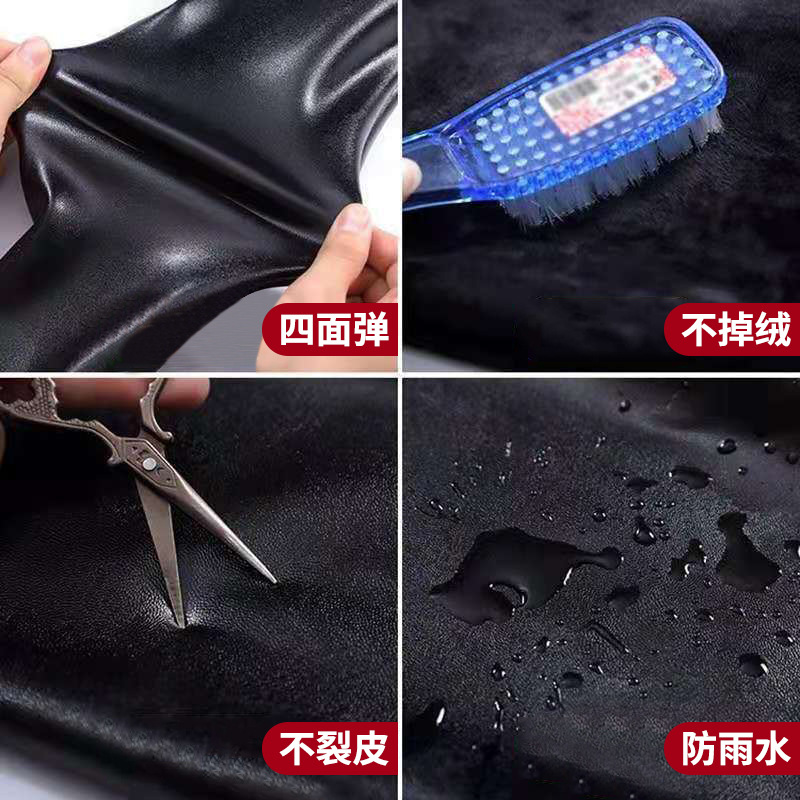 皮裤女2025新款秋冬高腰宽松哈伦裤外穿加绒PU皮靴裤直筒萝卜裤子,淘宝优惠券,粉丝福利购,淘宝优惠卷