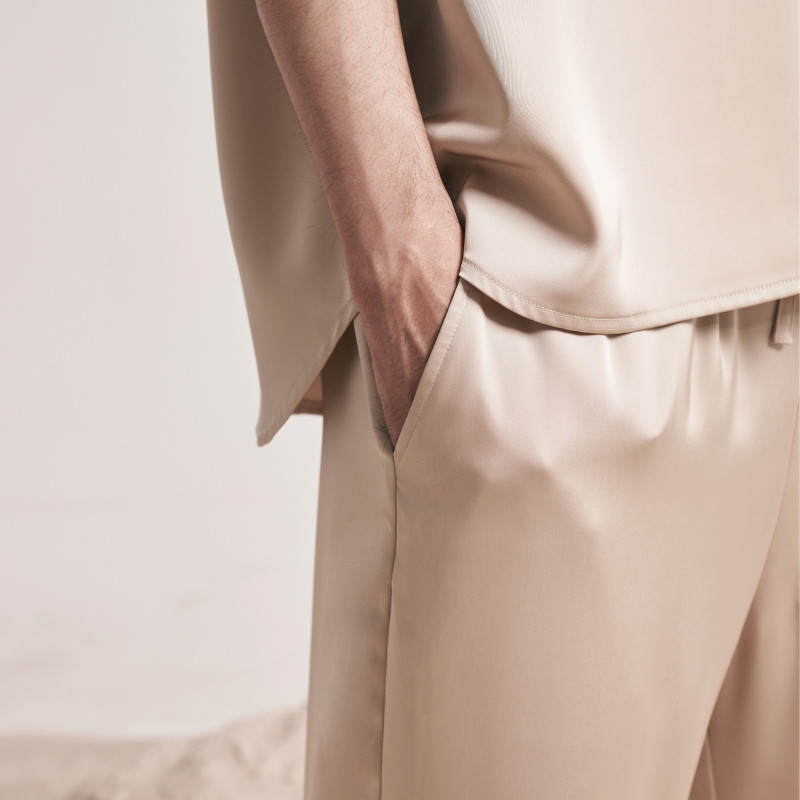 后序【中式休闲】高端宽松垂坠感居家 后序T恤