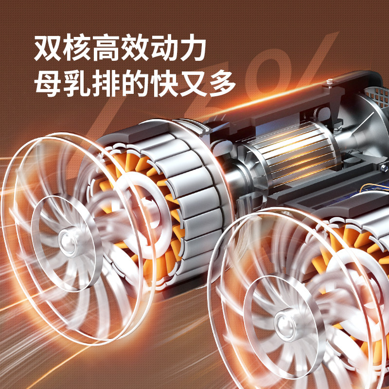 kiwy双边电动孕产妇全自动吸奶器 kiwy母婴吸奶器