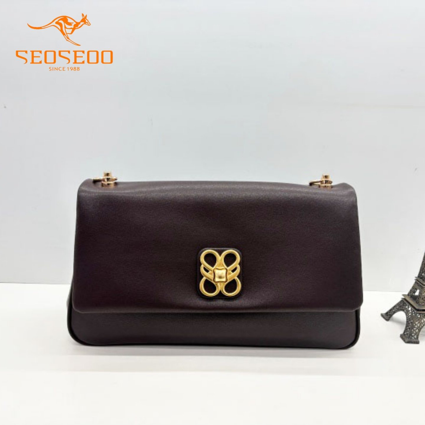 SEOSEOO/九州袋鼠女包正品2025新款时尚高档小方包单肩斜挎792421,淘宝优惠券,粉丝福利购,淘宝优惠卷