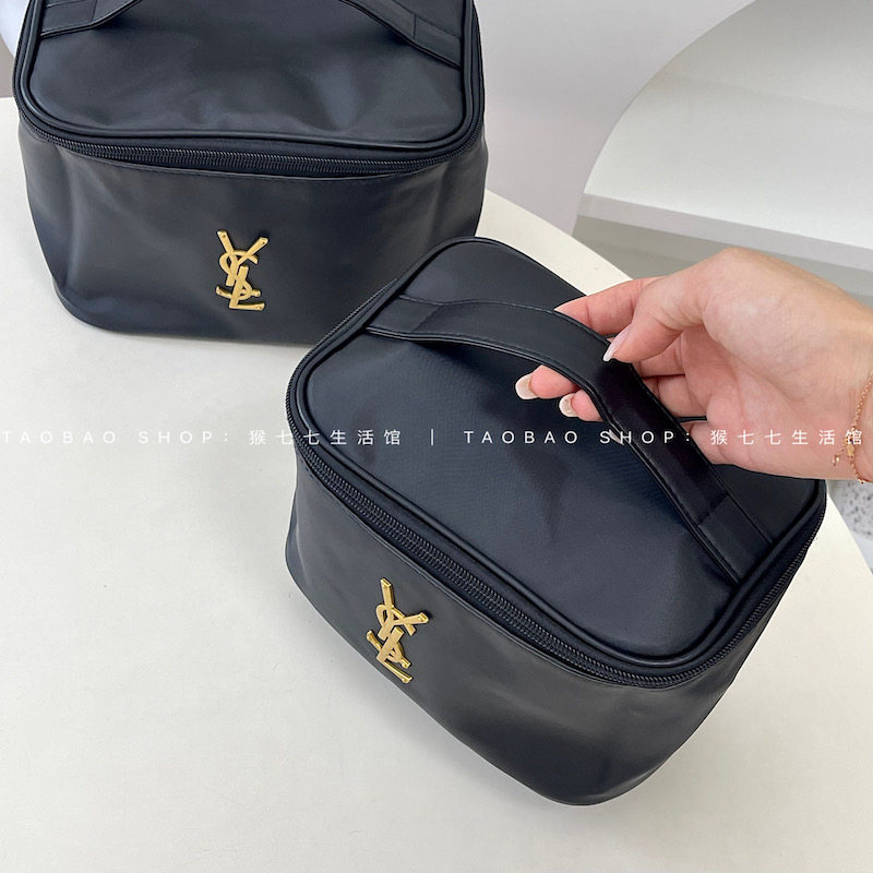 化妆包大容量 高级感字母防水耐脏出差旅行 手提护肤品收纳洗漱包,淘宝优惠券,粉丝福利购,淘宝优惠卷