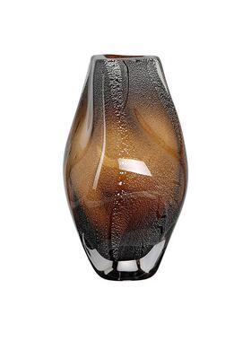 样板房晚霞客厅展柜组合摆