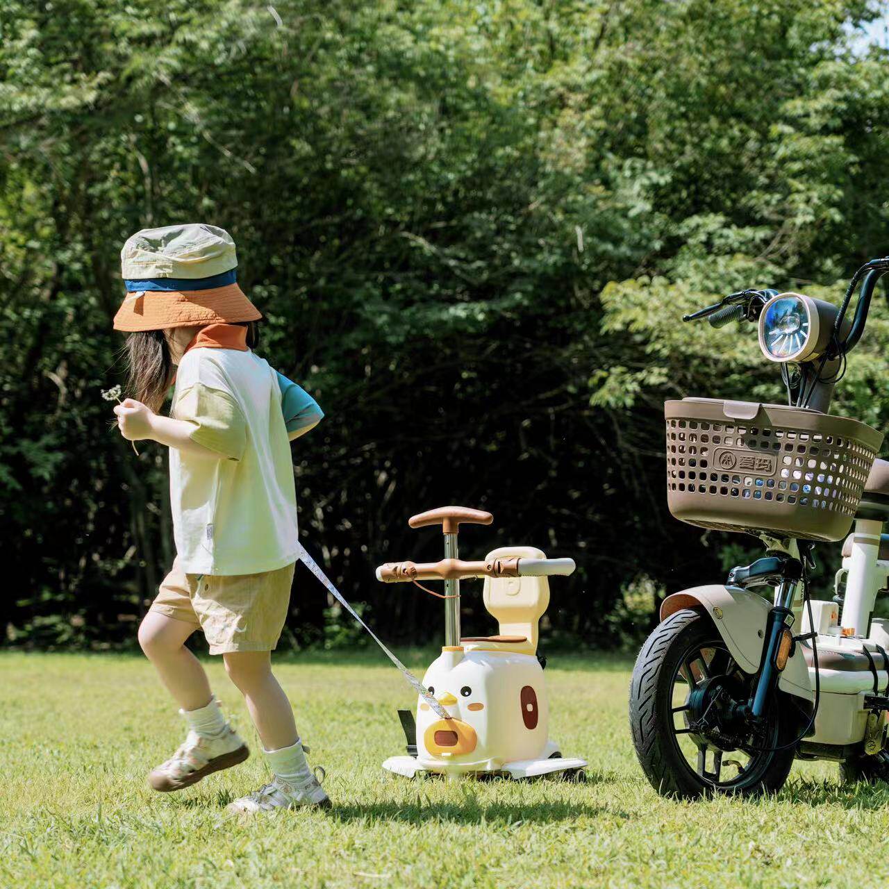 电动车儿童座椅可推行前置电瓶车宝宝收纳座椅婴儿小孩安全防侧翻,淘宝优惠券,粉丝福利购,淘宝优惠卷