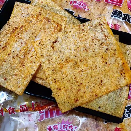 湘旭东大包装辣味豆腐干88g湖南特产袋装休闲零食儿时旭东麻辣片 - 图0