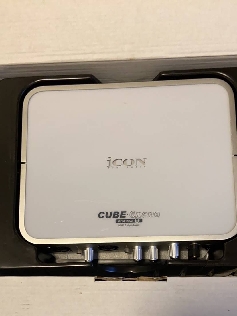 二手ICON艾肯声卡cube6nanoPD3升级款第三代款包调试直播设备 - 图1