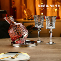 Decanter Red Wine Glass Suit Home Superior Light Lavish High-end Lead-free Crystal Glass Tops Swivel Tumbler