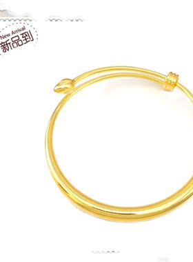 越南沙金女士时尚个性风光面手环