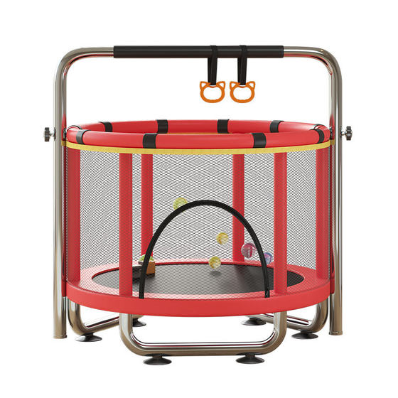 Hedgehog play children's indoor trampoline anti-rollover