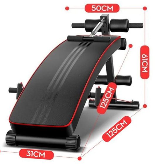 Folding sit-ups fitness equipment