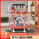 Hedgehog amusement trampoline household baby indoor jumping bed children's sports trampoline foldable spring with protective net