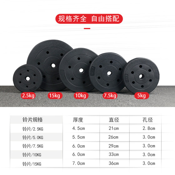 Dumbbell plates clearance disposal environmentally friendly accessories weight holes