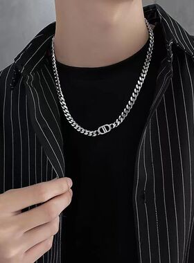 古巴项链钛钢不掉色全店拍三付二