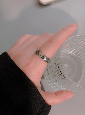 冰岛钛钢戒指沾水不掉色哦