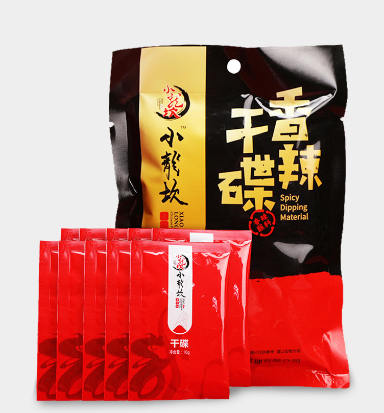 小龙坎干碟香辣蘸料100g*1袋 四川火锅底料烧烤串串蘸碟辣椒面 - 图1