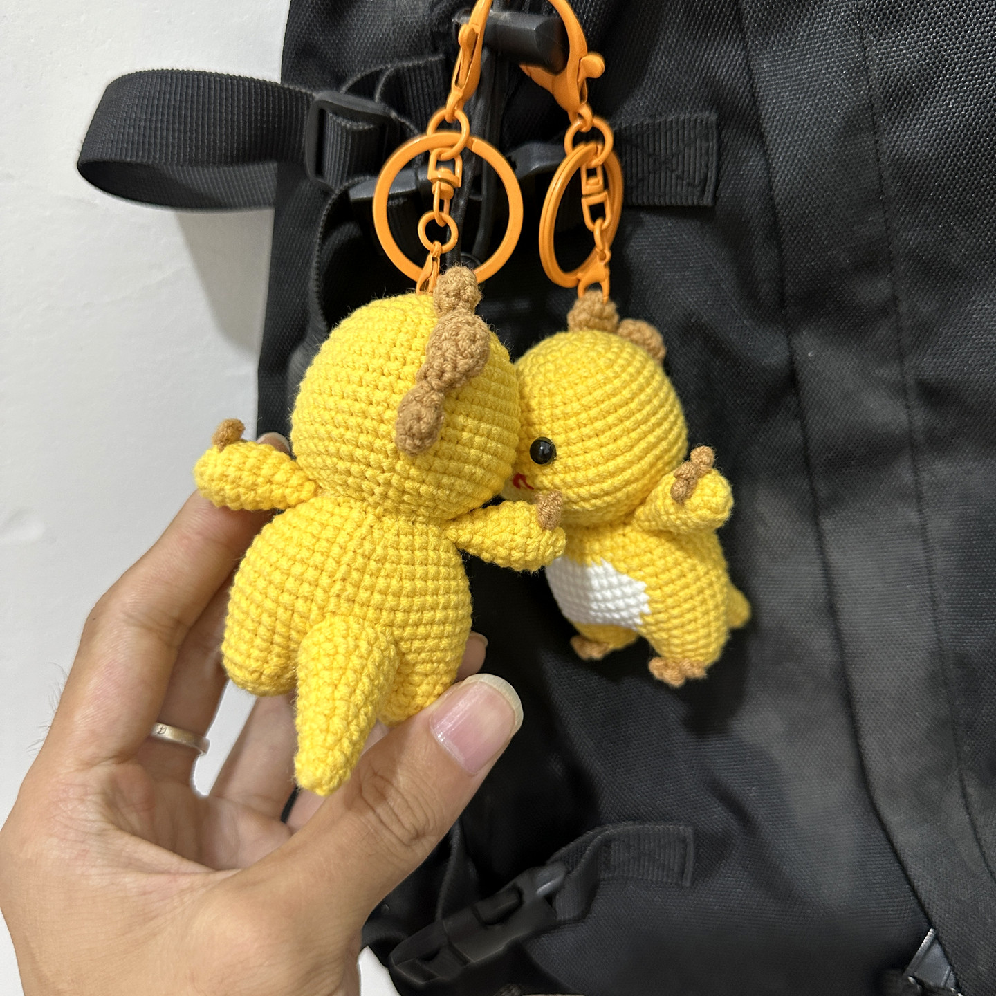 diy钩织奶呼呼小龙钥匙扣手工毛线编织材料包玩偶挂件生肖龙礼物,淘宝优惠券,粉丝福利购,淘宝优惠卷