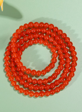保山南红珠宝多圈手串