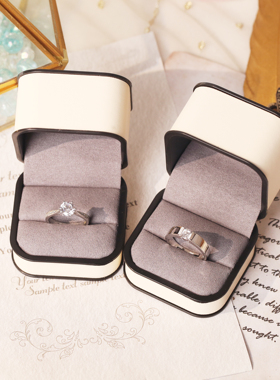 情侣锆石镶嵌开口可调节大小