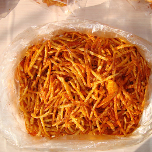 贵州特产麻辣土豆丝片麻辣薯片童年小零食网红零食小吃休闲食品辣 - 图0