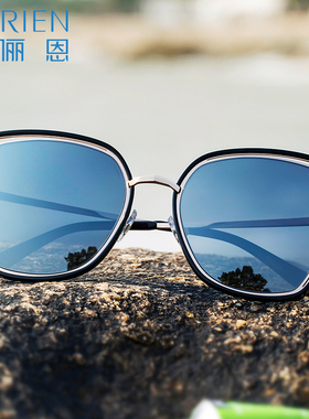 海俪恩年新款太阳镜女韩潮显瘦防紫外线偏光墨镜街拍明星同款