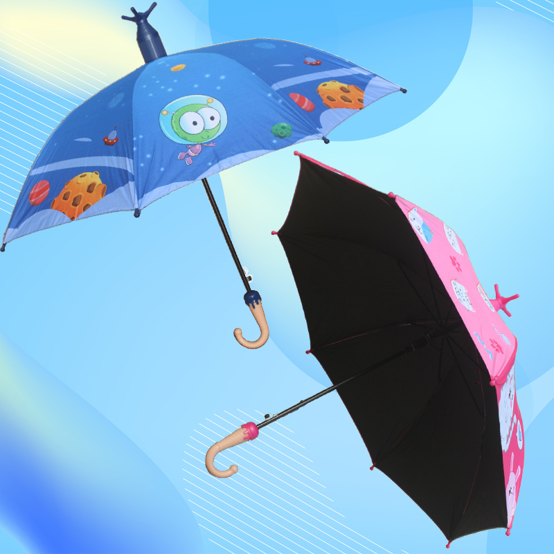 儿童雨伞男女童黑胶晴雨小学生小孩宝宝卡通可爱公主幼儿园小童伞