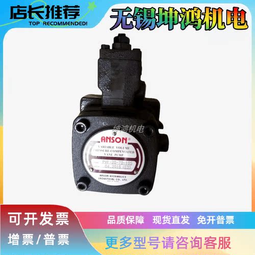 ANSON安颂叶片泵IVP2-12AM-L-R-1A-1010/14/15AM-F-R-1A/B/C/D-10 - 图2