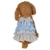 Teddy dog ​​quần áo chó váy bánh mùa hè VIP hơn gấu chó nhỏ quần áo mèo trang trí vật nuôi - Quần áo & phụ kiện thú cưng