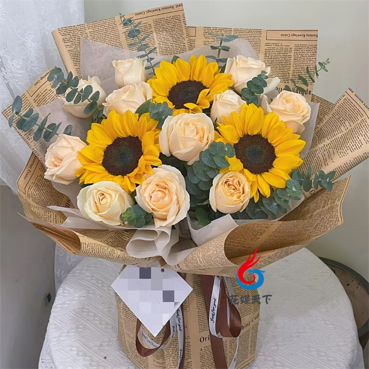 北京市东城和平里前门崇文门鲜花店同城送向日葵玫瑰男友同学生日 - 图2