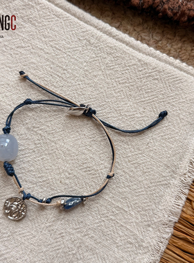 MONSECRET【印痕编绳手链 繁花开口长款戒指】YOUNGC买手店