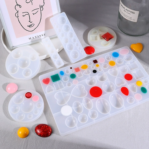 Duoduo ручная ручная DIY Crystal Drops Пластковые плесени времени драгоценный драгоценный камень