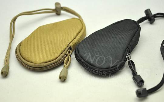 Multifunctional canvas waterproof mobile phone key bag