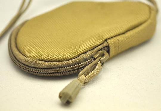 Multifunctional canvas waterproof mobile phone key bag