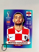 2022 World Cup Panini football stickers Croatia Kovacic CRO12 (flaws